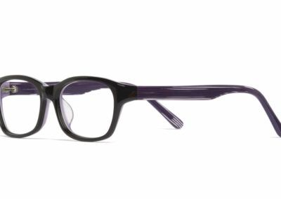 Abe glasses frames in purple/black | Mr Foureyes prescription glasses online